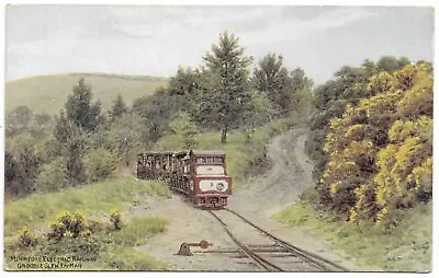 Miniature Electric Railway Groundle Glen Isle Of Man By A R Quinton Salmon 2517 • £4.50