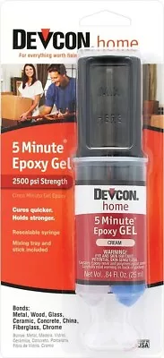 ITW Devcon 21045 5 Minute Gel Epoxy 25 Milliliter • $7.75