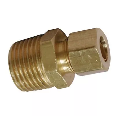 Plumbing & Pneumatic Connector Fitting 1/2  NPT X 5/16  Compression Tube Size • $11.37