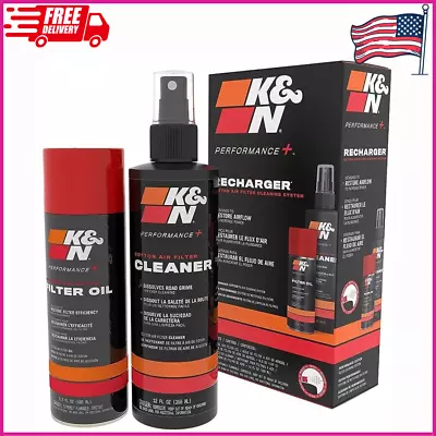 K&N Recharger/Filter Cleaning Kit Aerosol 99-5000 Oil Engine Cleaner Care Spray • $26.90