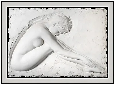Bill Mack Serenity Bonded Sand Relief Sculpture Serenity Large Signed Artwork • $6895
