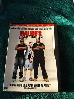 Malibu's Most Wanted (Full Screen Edition) - DVD - VERY GOOD • $4.25