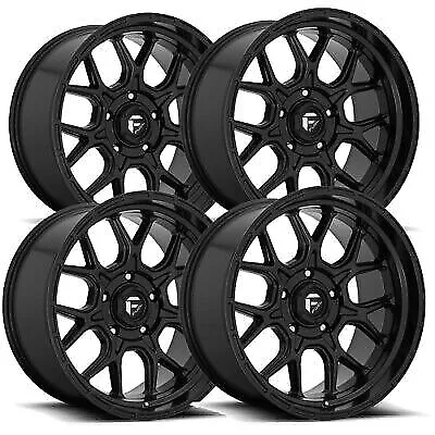 (Set Of 4) Fuel D670 Tech 17x9 5x5  +1mm Matte Black Wheels Rims 17  Inch • $1244