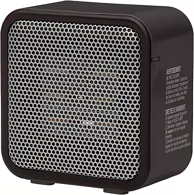 500-Watt Ceramic Small Space Personal Mini Heater - Black • $25.83