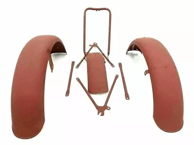 Matchless G3L AJS 16M Military Model Raw Steel Mudguard Fender Set With Stays • $233.65