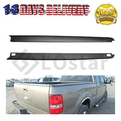 New Style Side 6.5' Bed Right & Left Side Rail Caps For 2004-2005 Ford F-150 • $102.50