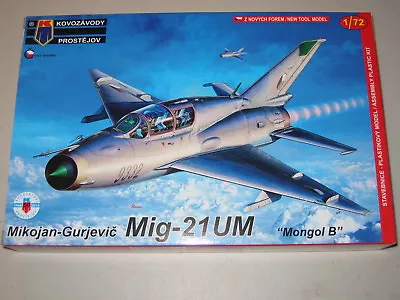 1/72 Scale Kovozavody Prostejov MiG-21UM • $35