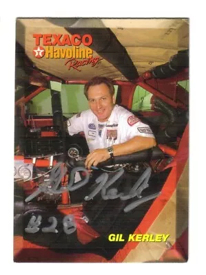 1994 Maxx Texaco Gil Kerley #38 NASCAR Signed Autographed Card • $2.99