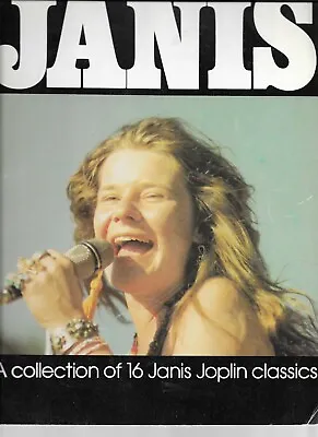 Janis Joplin Collection Of 16 Classics Copyright 1976 • $19.76