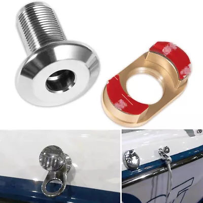 3/8'' Stainless Steel Quick Release Fender Receiver Boat Marine Lock Kit • $27.35