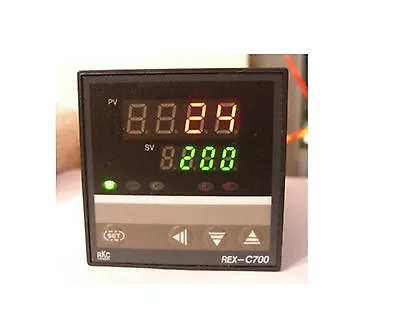 $22.42 • Buy PID Digital Temperature Controller REX-C700 100-240VAC 0-400℃ Relay Output