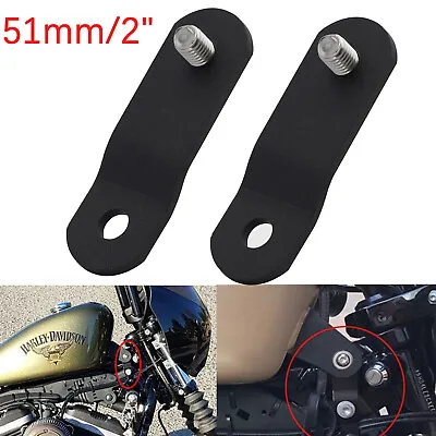 51mm/2  Gas Tank Riser Bracket Extension Lift Kit For Harley Sportster Dyna 883 • $9.49