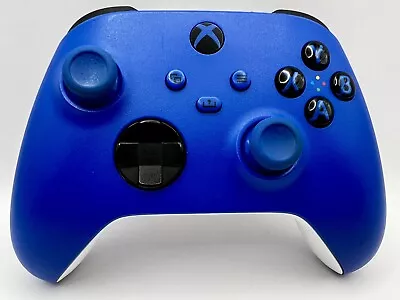 Official Microsoft Xbox Controller - Shock Blue (Series X/S & Xbox One) • £30.99