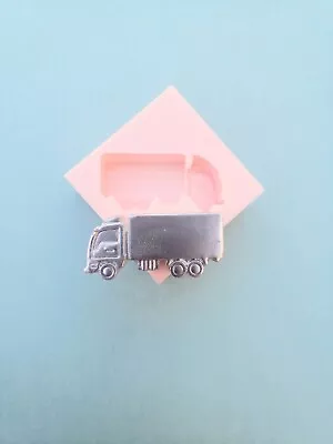 Mini Semi Truck Silicone Mold For Resin Candy Fondant Clay Jewelry A233 • $10.25