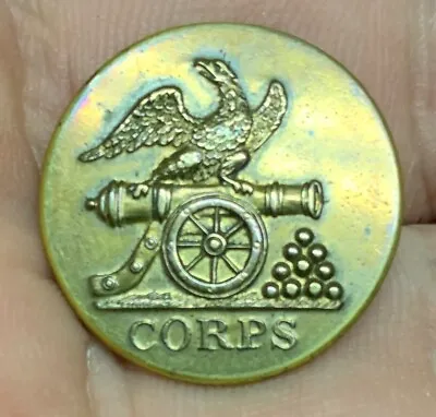 Militia Artillery 1814-1821 Pre Civil War Coat Button • $65