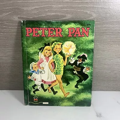 Peter Pan Wonder Book 1952 VINTAGE 1979 Children's Hardcover • $7.99