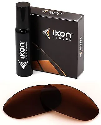 $32.90 • Buy Polarized IKON Replacement Lenses For Oakley Monster Dog Sunglasses Bronze/Brown