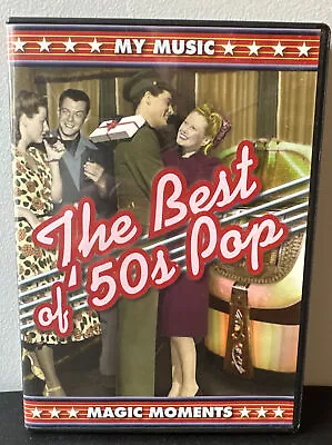 My Music The Best Of 50’s Pop DVD Magic Moments Perry Como Pat Boone Patti Page • $14.99