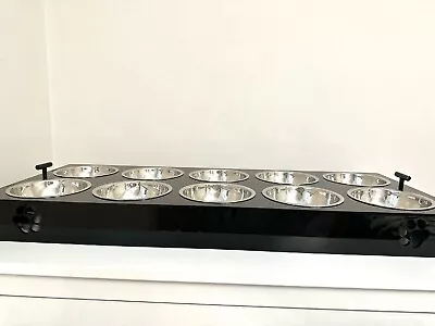 £49.99 • Buy  Whelping Weaning Multi Bowl Feeder 10 X Bowls Puppy Dog Feeding Station 