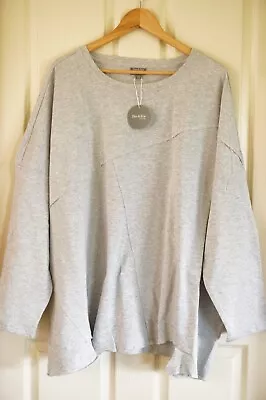 Zim & Zoe For City Chic 26 -28 Jumper Active Wear Sweat Top Plus Size Grey • $14.99