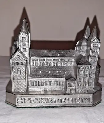 Large Vintage Speyer Dom (Cathedral) Metal Souvenir Building (Germany) • $89