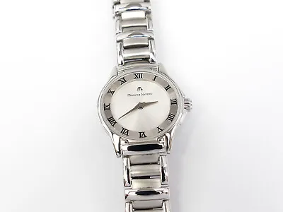 Maurice Lacroix Miros 59749 Ladies 24mm Silver Sunburst Dial With Roman Numerals • £400