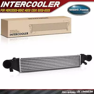 Aluminum Air Cooled Intercooler For Benz W203 C230 02-05 1.8L 2.3L Supercharged • $70.99