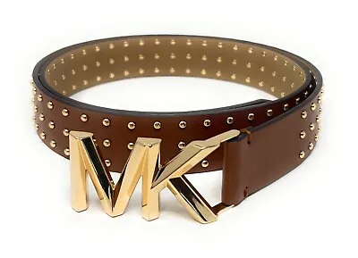 MICHAEL KORS Studded Leather Belt Large • $32.39