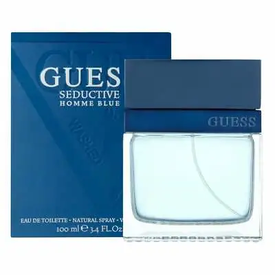 £25.15 • Buy Guess Seductive Homme Blue 100ml Edt Spray For Him - New Boxed & Sealed - Uk