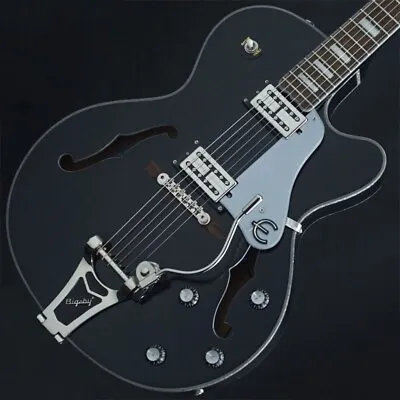 Used Epiphone Emperor Swingster Black Aged Gloss SN.21062352676 Electric Guitar • $625.38