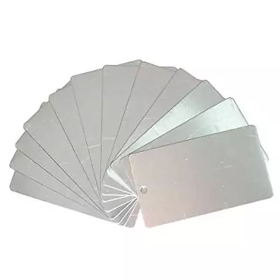 Aluminum Plant Label Tree Tags Garden Label Outdoor Metal Stamping Blanks 25 Pcs • $17.11