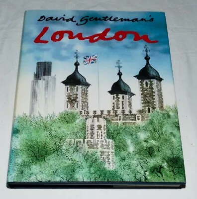 David Gentleman's  - London Painting Picture  Book 1985 • £7