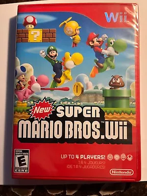 New Super Mario Bros (Nintendo Wii 2009) BRAND NEW SEALED • $49.99