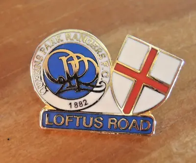 QPR Queens Park Rangers Enamel Badge #63 (small Badge) • £4.75