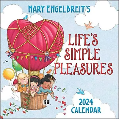 Mary Engelbreit's 2024 Mini Wall Calendar Life's Simple Pleasures • $16.70