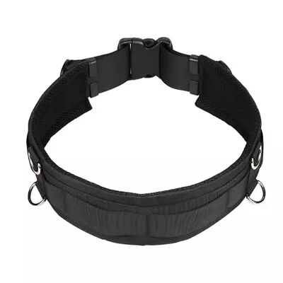  Camera Belt Nylon Fasten Quick Release Waist Strap Black Utility • £13.49