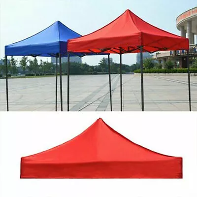 Garden BBQ Gazebo Top Cover Cloth Roof Replacement Fabric Tent Canopy 2x2/3x3 AU • $57.89