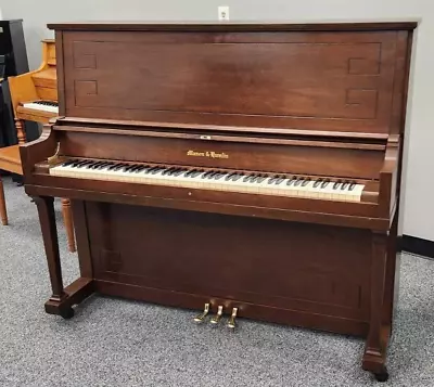 Mason & Hamlin 50 Upright Piano And Bench Made In The USA In 1970 * • $7999