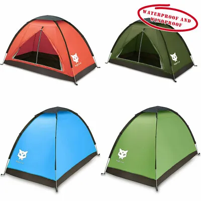 $69.99 • Buy 1-2 Person Lightweight Backpacking Outdoor Camping Hiking Tent Waterproof Tent