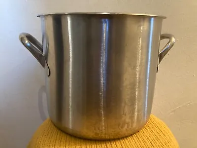 Vollrath Tall Stainless Steel Double-Handle Stockpot Vintage United States • $175