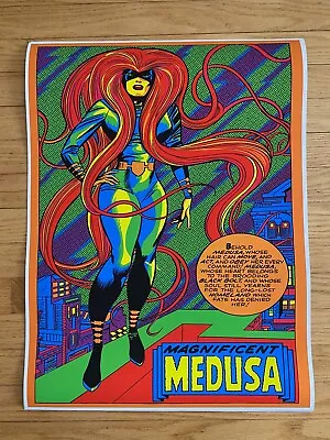 Marvel Comics Third Eye Reissue Poster Magnificent Medusa STUNNING!! 18 X 24  • $44.99