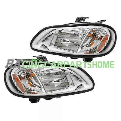 Left And Right Side Fit For Freightliner M2 M-2 100 106 112 Headlight 2002-2016 • $140.99