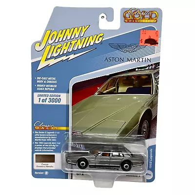 Johnny Lightning Classic Gold 1983 Aston Martin Lagonda 1:64 Diecast Version B • $21.94