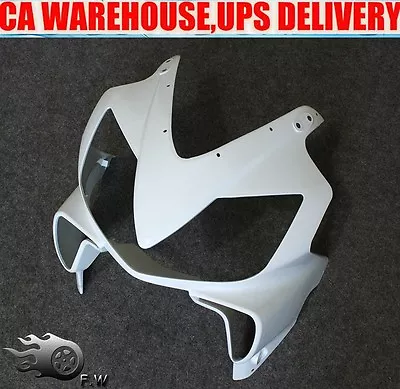 Nose Cowl Front Upper Fairing Unpainted ABS Fit HONDA CBR 600 F4i 2001 2002 2003 • $50.55