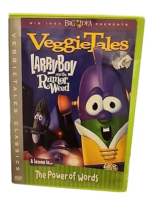 VeggieTales Larryboy And The Rumor Weed - - DVD - Good  See Item Description • $5