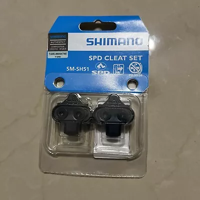 Brand New Shimano SPD SM SH51 SH56 Pedals Cleat Set MTB Bike Bicycle Cycling • $6.59