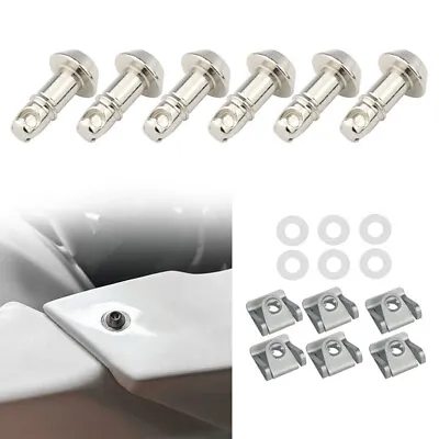 1/4 Turn Quick Release Fairing Bolts Studs Fit For Yamaha R1 R6 GSXR/Honda Bikes • $13.94