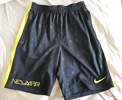 Nike Neymar Boys Large Black Shorts • $8