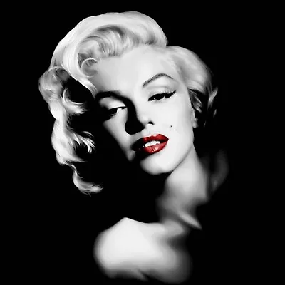 A Marilyn Monroe Sexy Red Lips 8x10 Photo Print • $4