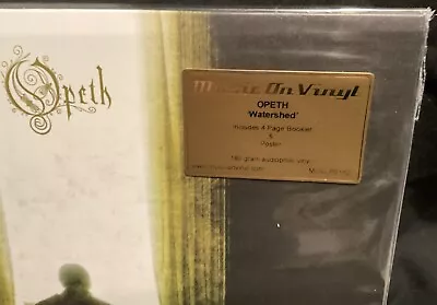 OPETH  Watershed 2LP Gatefold IMPORT Booklet POSTER   NEW Vinyl LP Sealed FREE! • $36.89